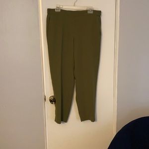 J Crew Jamie Pant size 14 olive green NWT